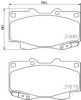 COBREQ N-1360 Brake Pad Set, disc brake